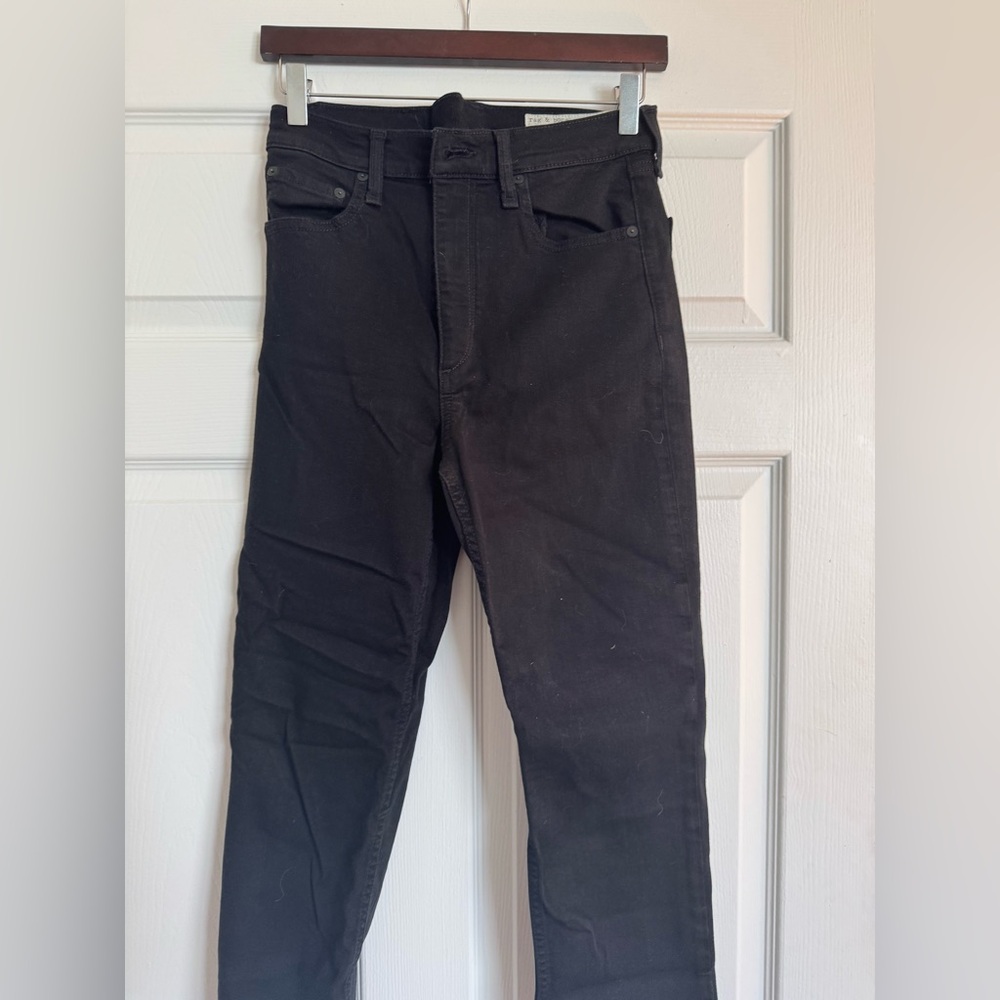 Rag & bone jeans 28 never worn high rise slim straight